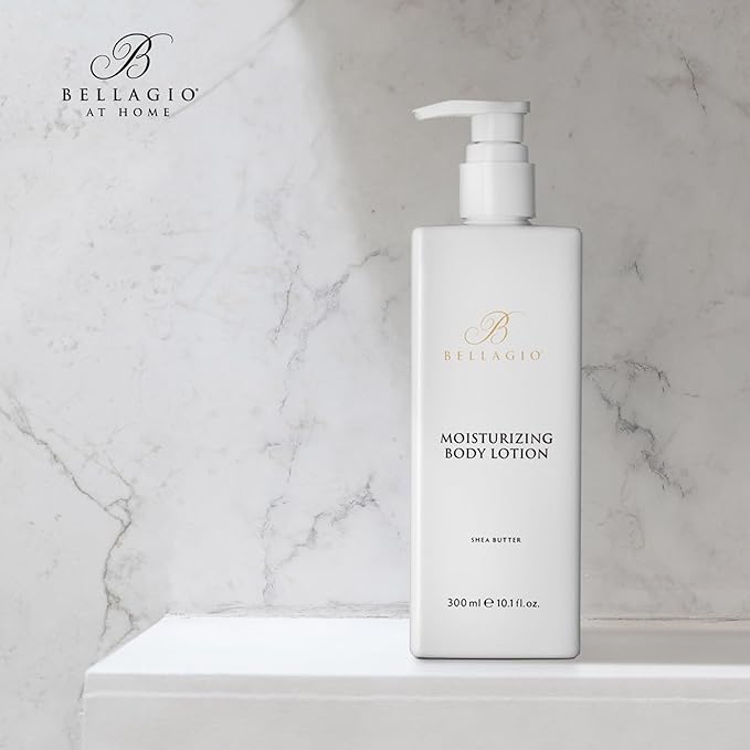 Moisturizing Body Lotion - Hydrating Shea Butter - Scented with Cedarwood, Green Mandarin, Lavender - Vegas Hotel Body Lotion - 10 oz