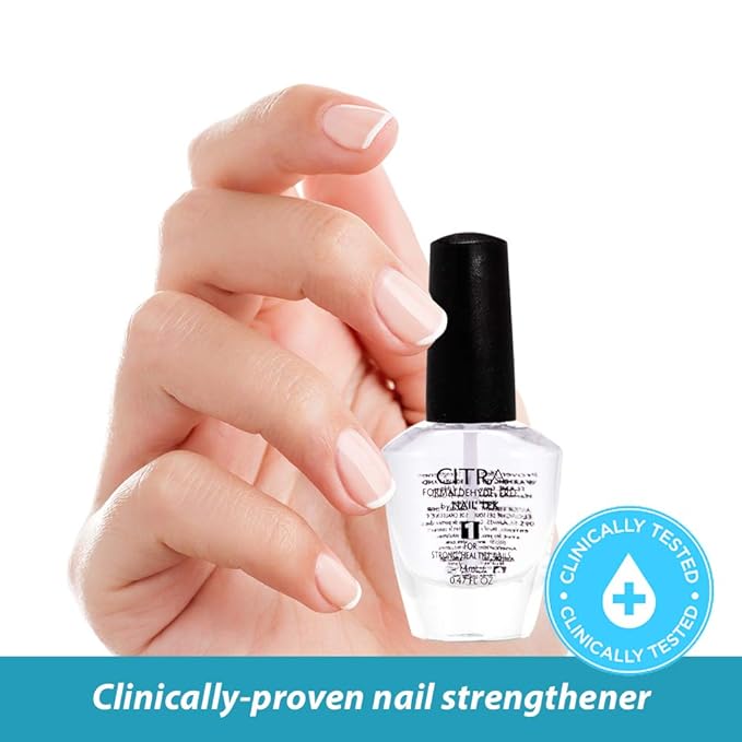Nail Tek CITRA1 Nail Strengthener, Ideal for Strong, Healthy Nails, Daily Nail Treatment, 0.47 fl oz, 1-Pack