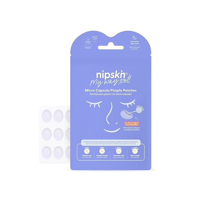 My Way Out Patches with Micro Hydrocolloid Capsules for Blind Granites -Waterproof Zit Stickers for All Skin Types