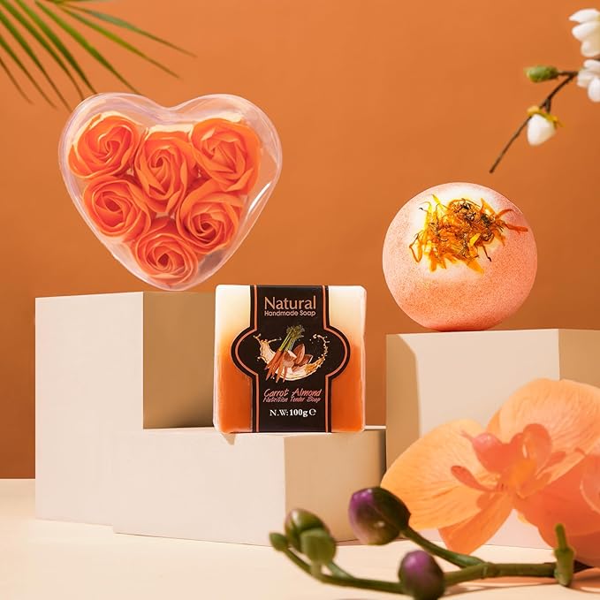 Mother’s Day Gifts Baskets for Women Mom Her Wife Girlfriend,Birthday Gifts for Women Teacher Friend w/Cozy Blanket Rose Relaxing Spa Gifts Set,Self Care Get Well Gifts for Her Valentines Mothers Day