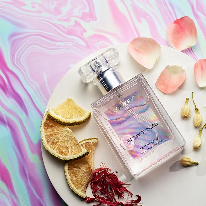 Mothers Day Gifts for Mom from Daughter - Bergamot Shores Spa Kit with Perfume, Body Lotion & Eau de Toilette Spray - Self Care Gifts for Women and Men - Birthday Gifts for Mom - Bath and Body Gift
